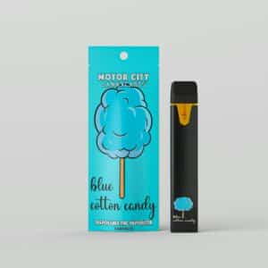Motor City Cannabites Blue Cotton Candy Disposable